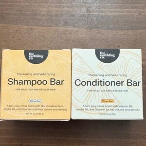 Citrus Sun Thickening Shampoo Bar - Yellow